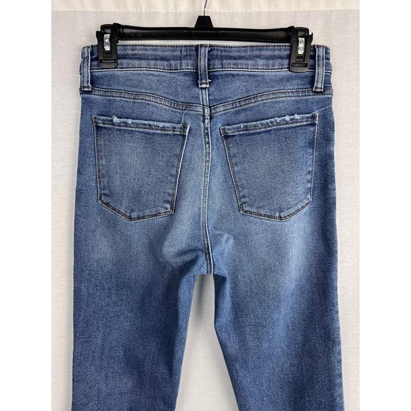 Evereve Jeans The Ever Straight Crop High Rise Denim Capsule Fall Contemporary - Picture 5 of 7